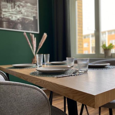 Stilvolles Loft Mit Kostenlosem Fahrrad 马格德堡 外观 照片