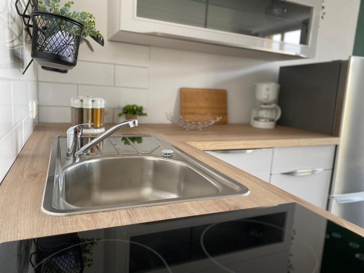 Stilvolles Loft Mit Kostenlosem Fahrrad 马格德堡 外观 照片
