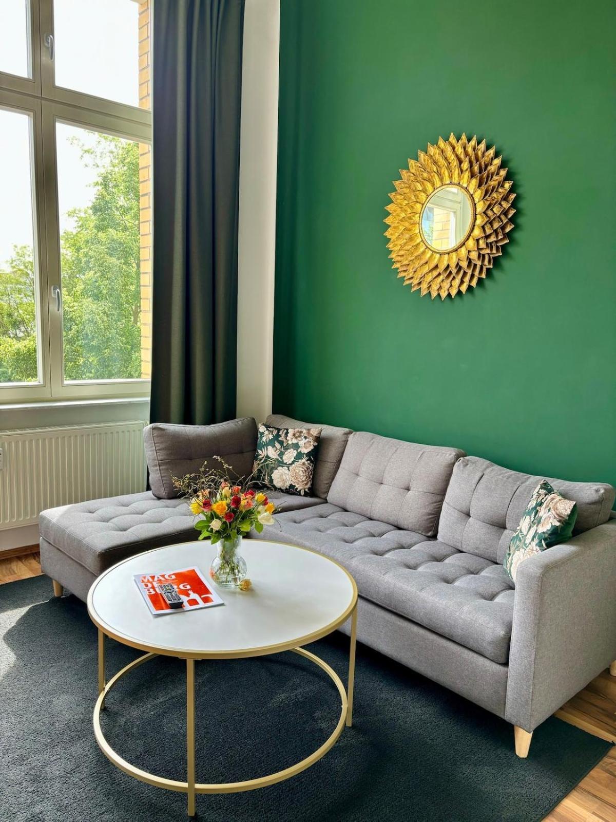 Stilvolles Loft Mit Kostenlosem Fahrrad 马格德堡 外观 照片